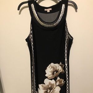 Sleeveless cocktail dress